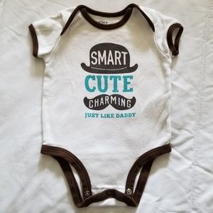 Carters baby boy bodysuit
